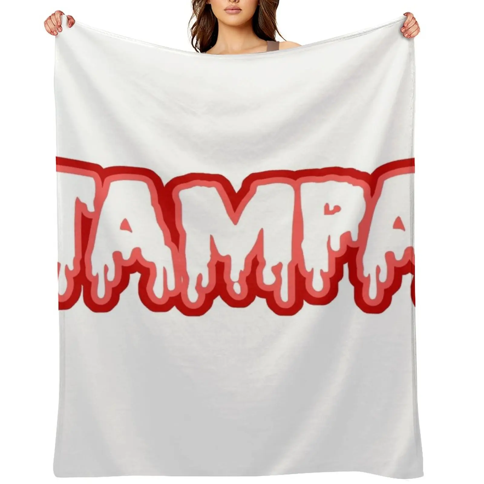 

tampa Throw Blanket Furrys Decorative Beds Plaid on the sofa Blankets