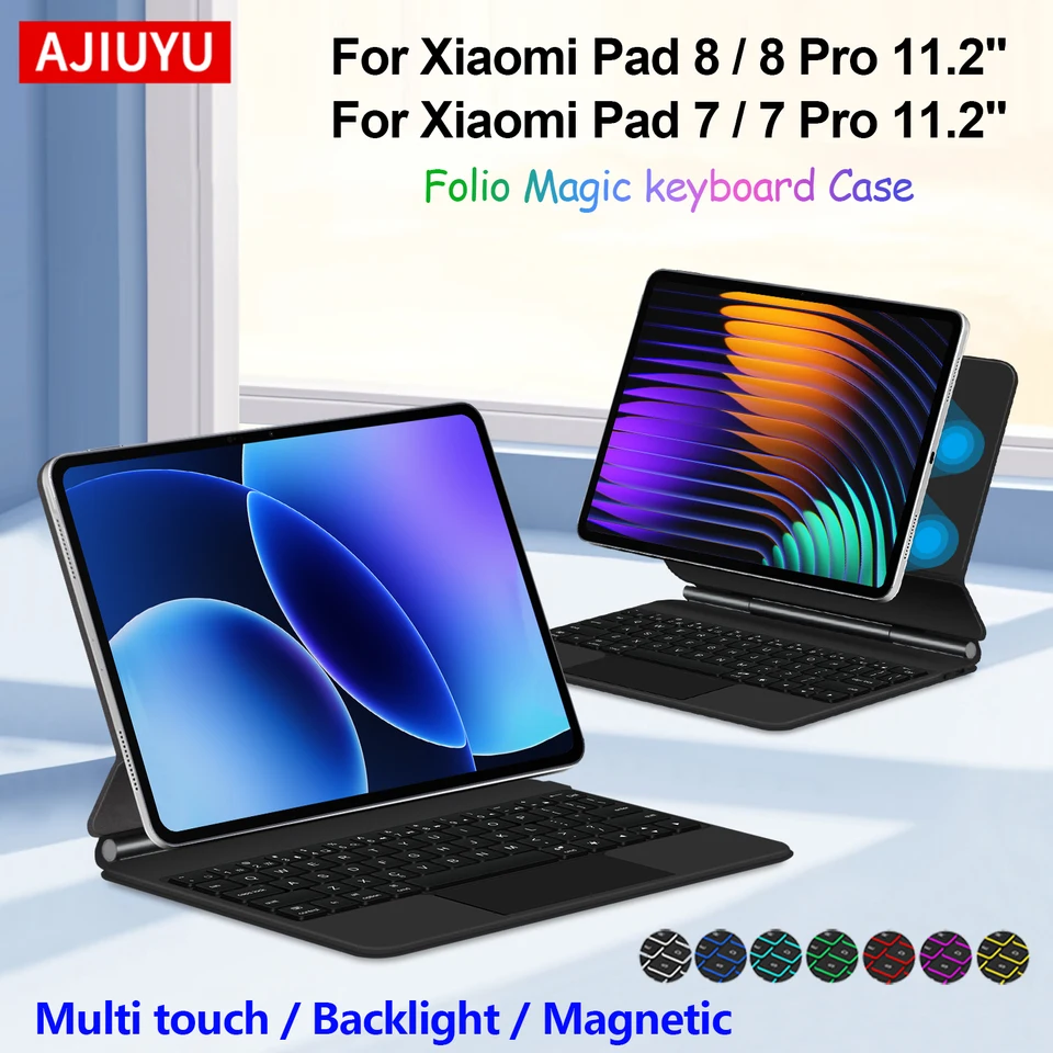 Magnetic Magic Keyboard For Xiaomi Pad 8 / 8 Pro 11.2