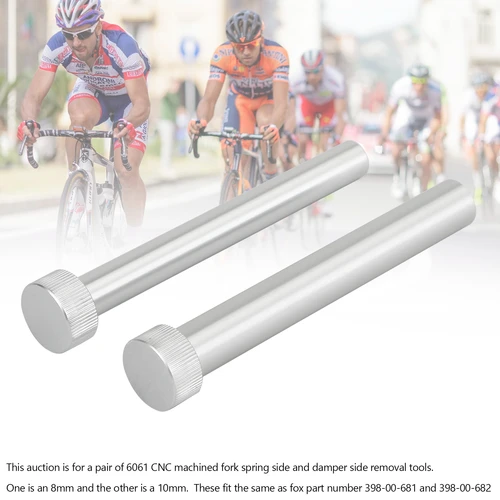 Herramienta de extracción lateral de resorte y amortiguador Artudatech para horquilla FOX - clon de 398-00-681 y 398-00-682