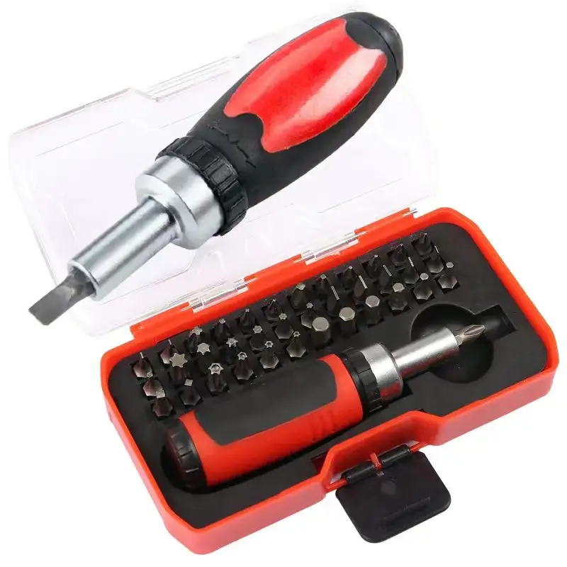 

38pcs Ratchet Screwdriver Bits Set Electric Sockets Extension Professional Quick Release Holder Precise Small Repair Tool Kit