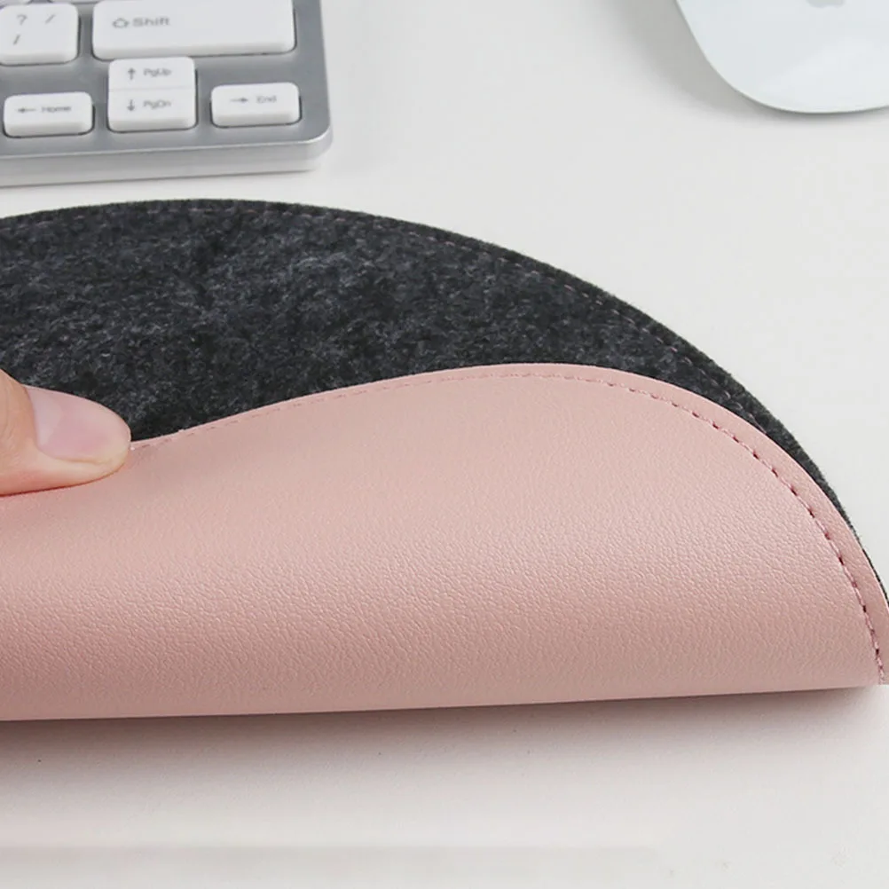 

1pc Round Anti-Slip For Anti-Slip Mouse Pad Home Office Gaming Computer Wear Resistant Easy Carry Desk Round Mouse Mat Mat