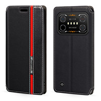 For IIIF150 Air 1 Ultra Case Fashion Multicolor Magnetic Closure Leather Flip Case Cover with Card Holder 6.8 inches