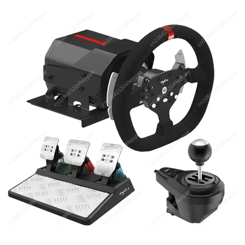 PXN-V10 force feedback racing game steering wheel 900-degree compatible PC