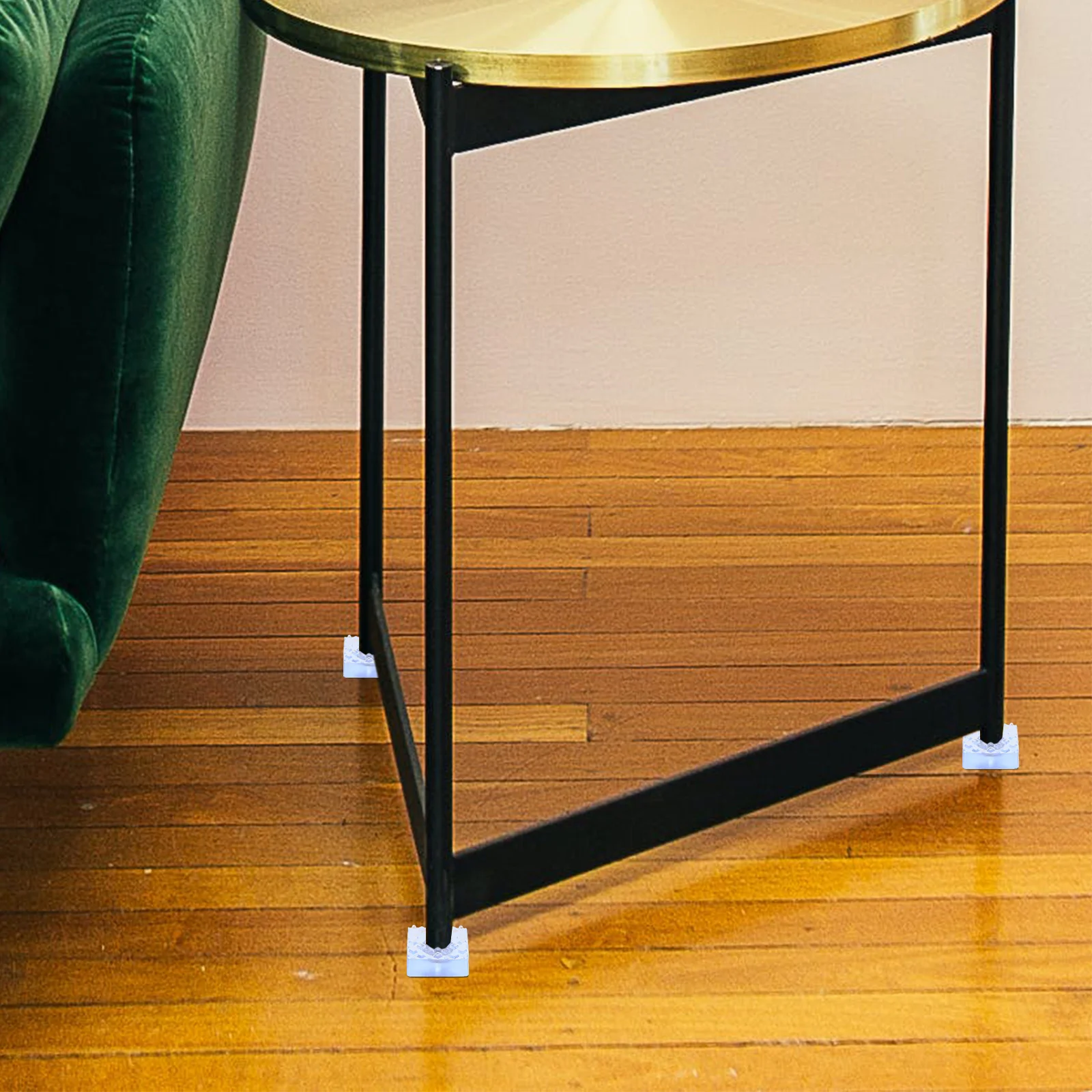 

8Pcs Non Slip Furniture Raising Pads Durable PVC Furniture Feet Cushions for Washing Machine Refrigerator Sofa Chair Kitchen