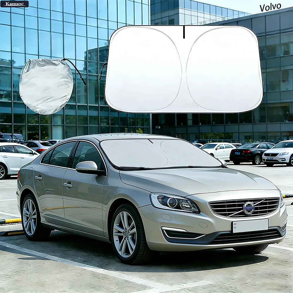 

Car Windshield Sun Shade For Volvo S60 2010-2026 Sunshade Sun Visor Protector Blocks UV Rays