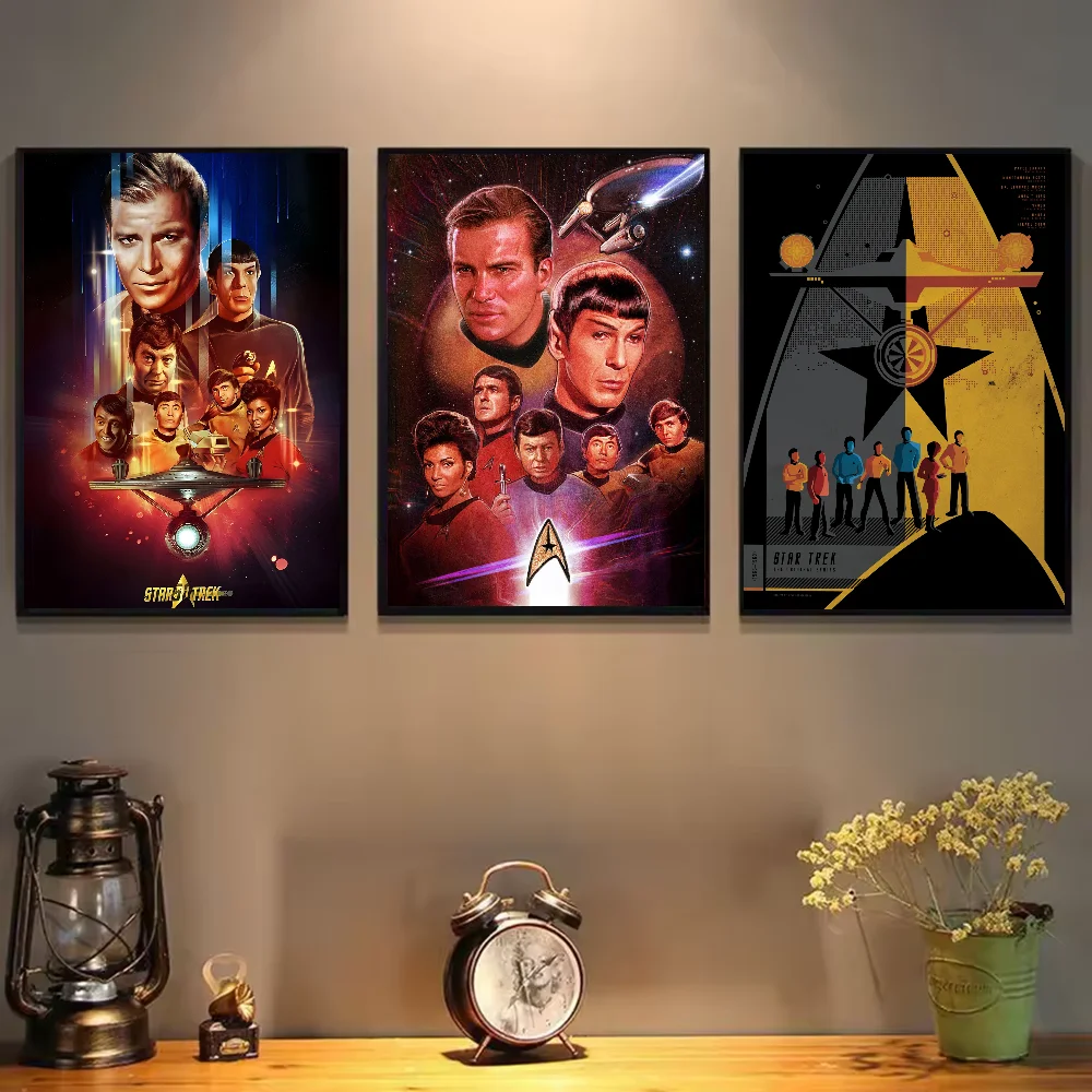 Poster Classic Movie S-Star T-Trek Poster HD art sticky wall waterproof home living room bedroom bar aesthetic decoration - Image 3
