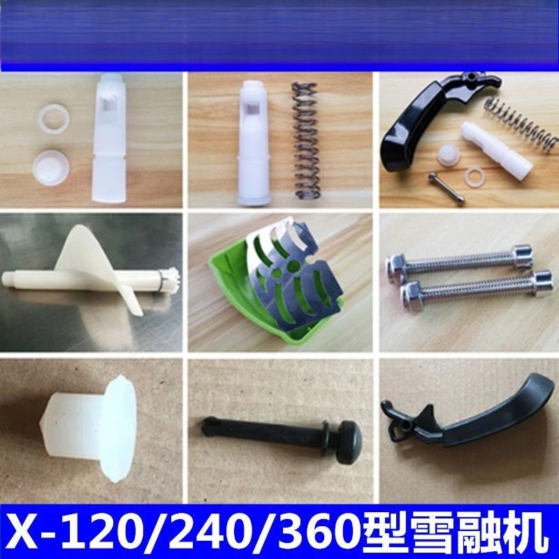 For BINGZHILE snow slush machine snow melt machine seal ring handle piston gear catch water box Personal Care Appliance Parts