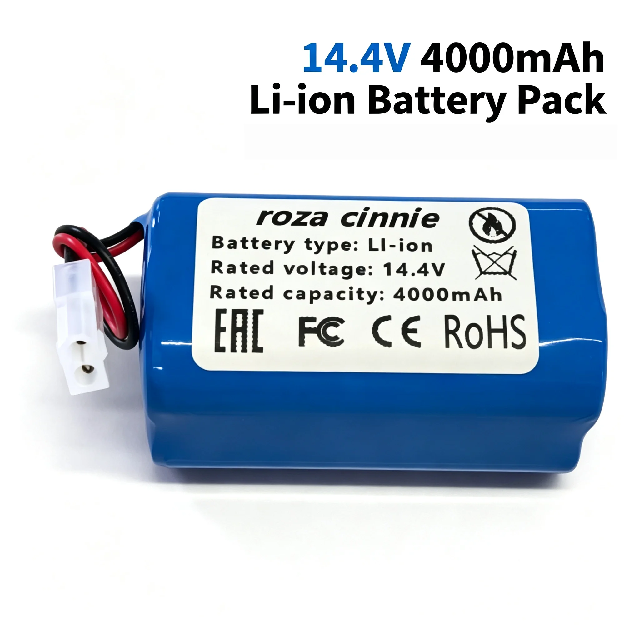 New 4S1P 14.4V 3500mAh Li-ion Battery Pack,For XIAOMI MIJIA Mi Robot Vacuum-Mop Essential G1 MJSTG1, SKV4136GL H18650CH R30 R35