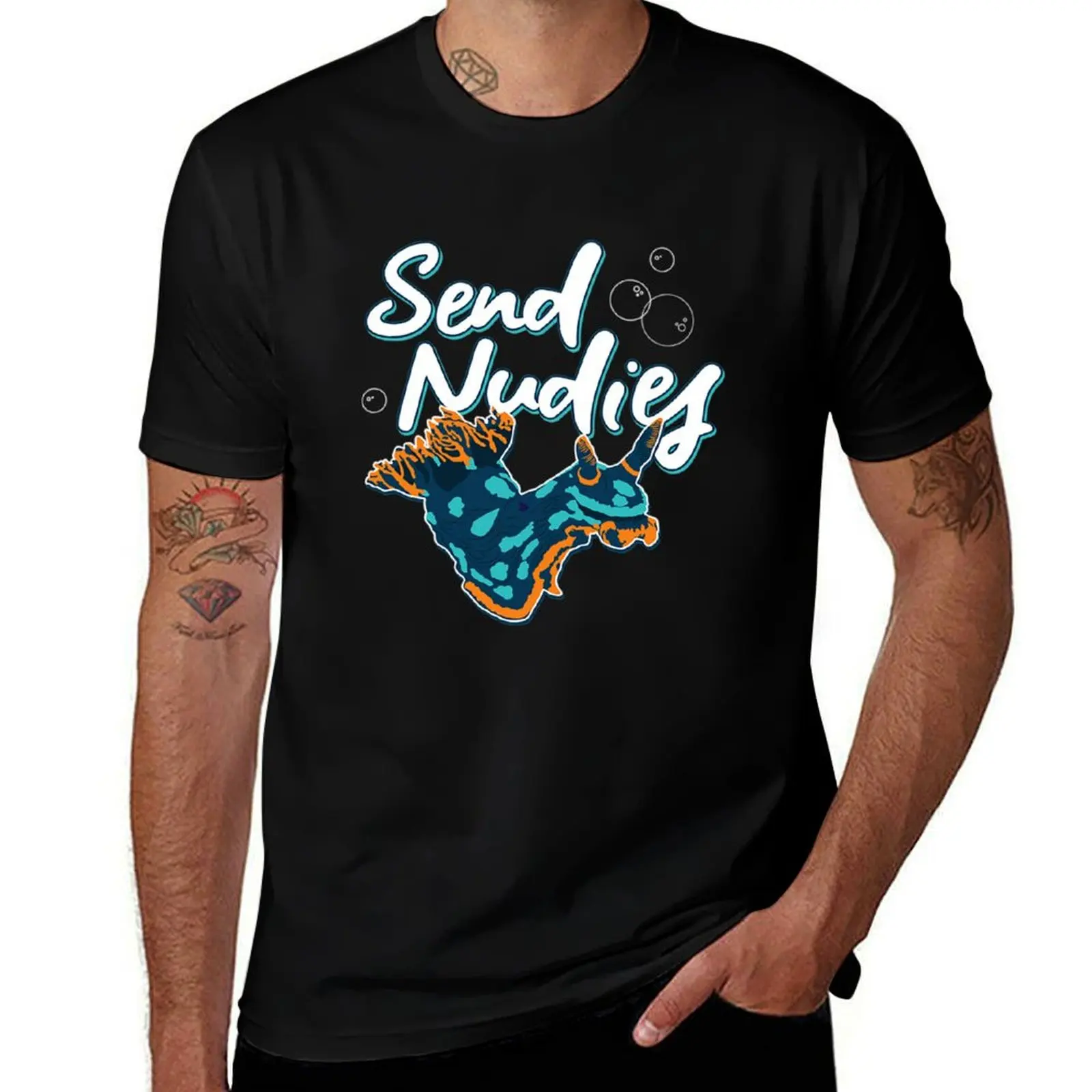 Send Nudies T-Shirt Work Outdoor Short Sleeve Tee T-Shirt