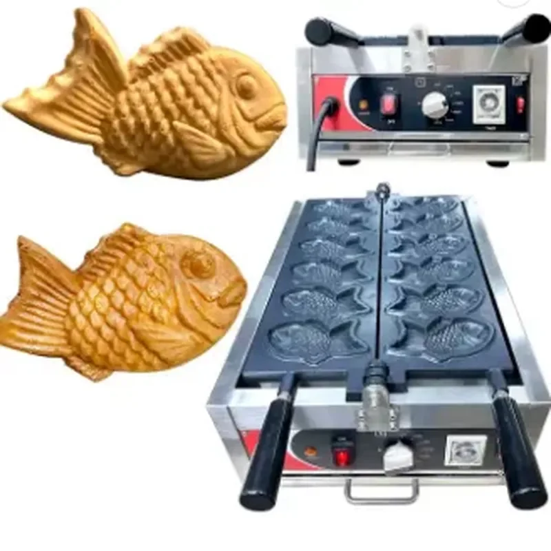 for Guangzhou First Flight Internet Celebrity Same Style Flip Snapper Burner One Out of Six Commercial Electric Scones
