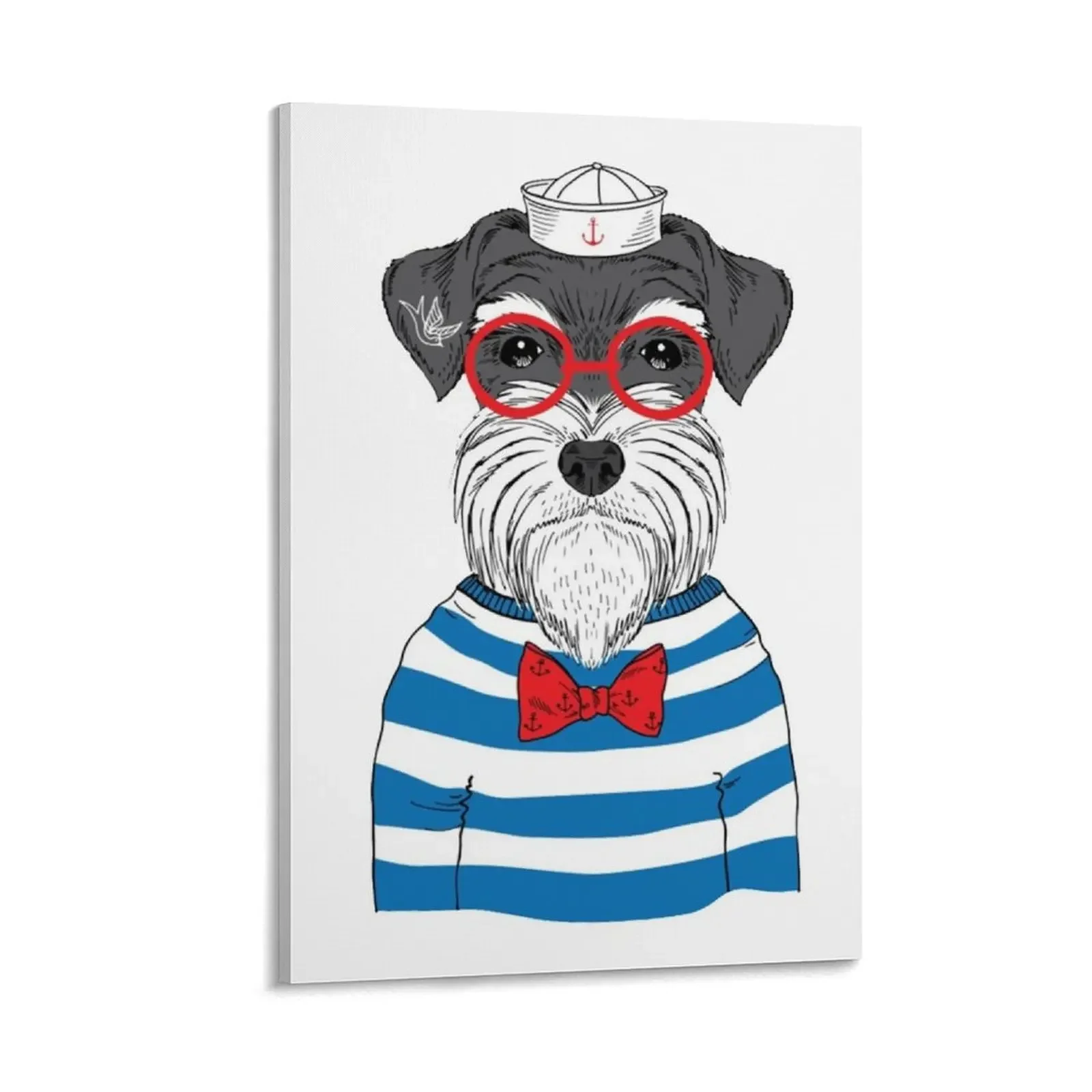 

Sailor Dog Canvas Painting Paintings on the wall home decorations Decoration for bedroom Decorative paintings