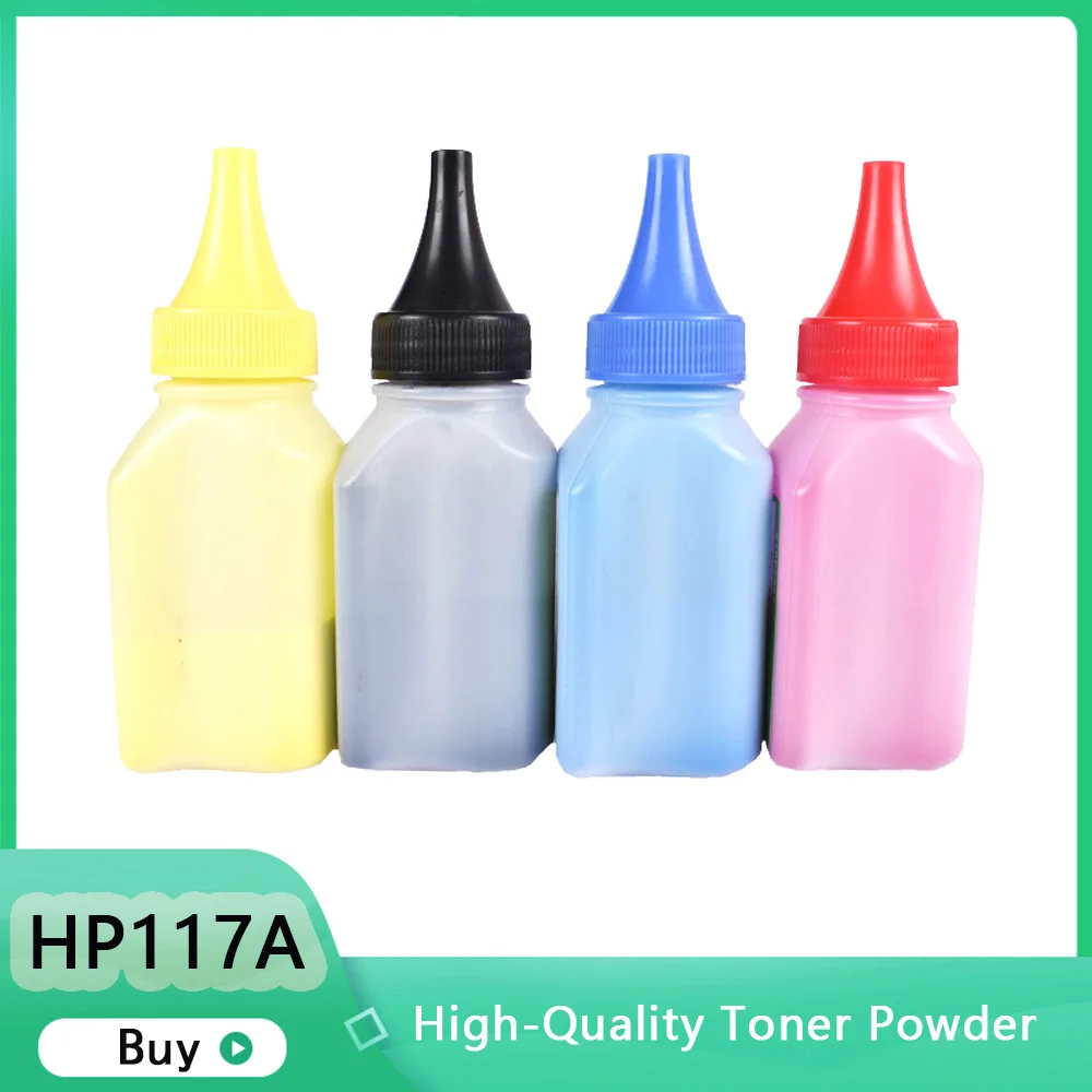 4 Color 117A W2070A W2071A W2072A W2073A Toner Cartridge Powder Compatible for HP Color Laser 150A 150W 150NW MFP 178NW 179FNW