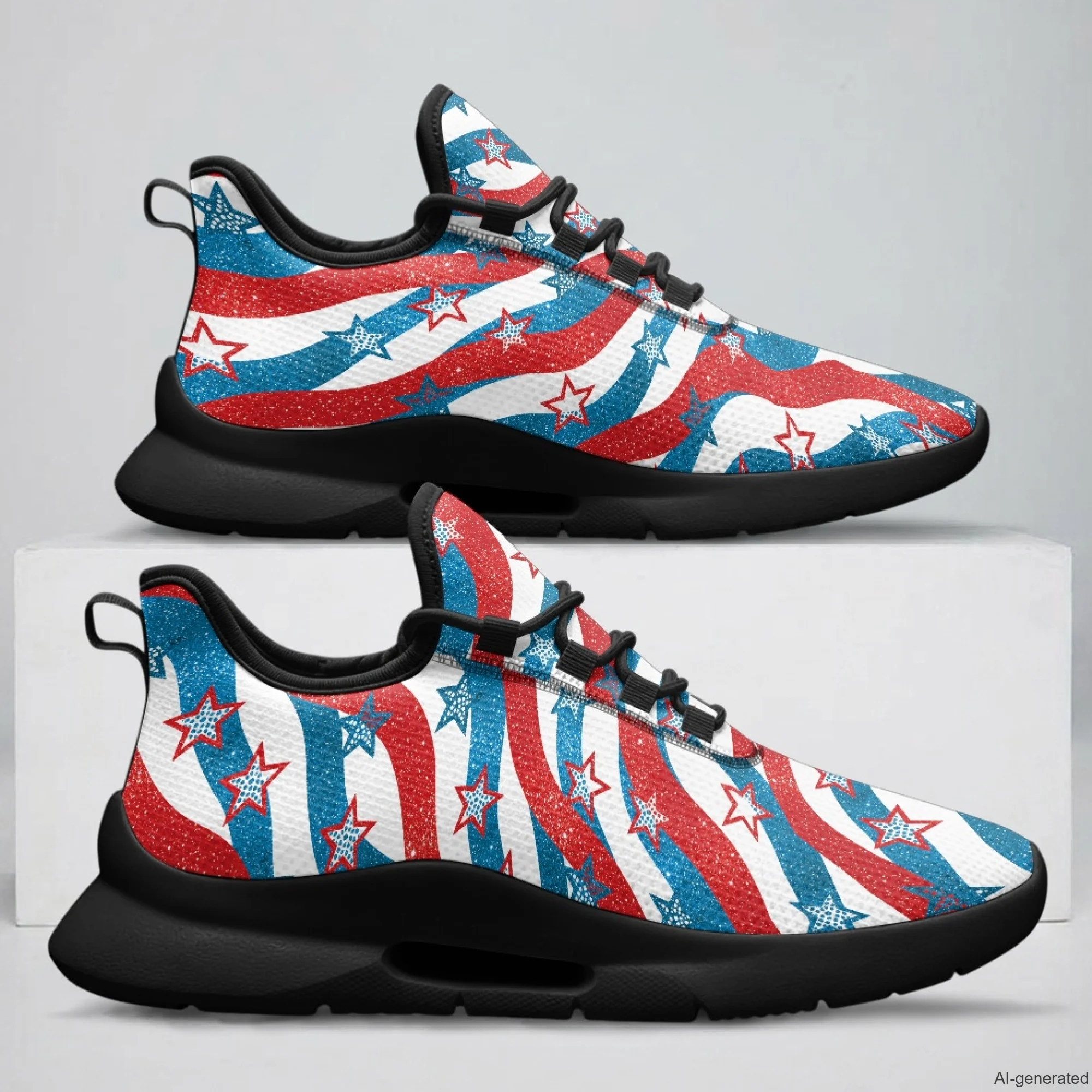 XIXIRIMIDO Tenis Feminino Lace-up Casual Shoes Nurse Sneakers American Flag Man Shoes Women's Sneakers and Casual Shoes 35-48