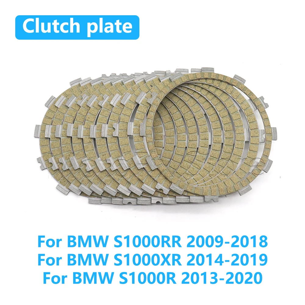 

For BMW S1000RR 2009-2018 S1000XR 2014-2019 S1000R 2013-2020 S1000 R RR XR Motorcycle Clutch Plate Friction Disc Kit Accessories