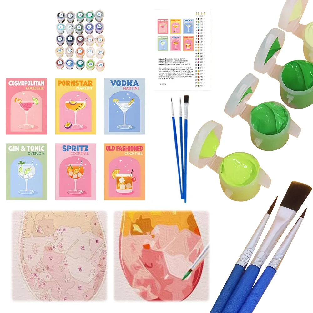 6 Pack Paint By Num…