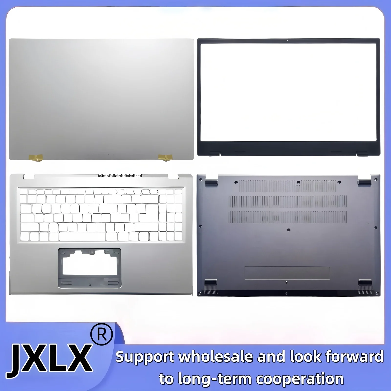 JXLX® New For Acer Aspire 3 A315-510P AL15-61P-R NB6301 Laptop LCD Back Cover Top Case/Front Bezel/Palmrest Cover/Bottom Cover