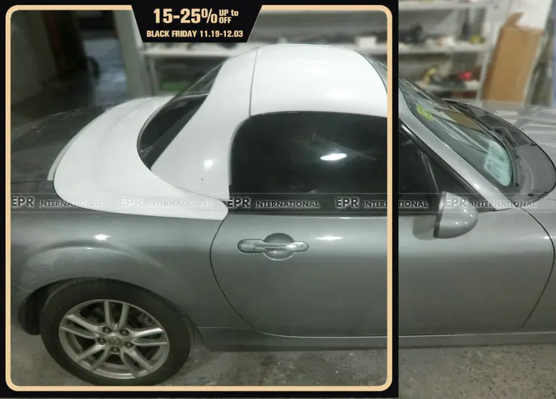 

Stick on Type for Mazda MX5 NC NCEC Roster Miata Roof Top (PRHT Hard Top Only) Top Cover Kit Fibre Trim Glass Fiber OE Roof