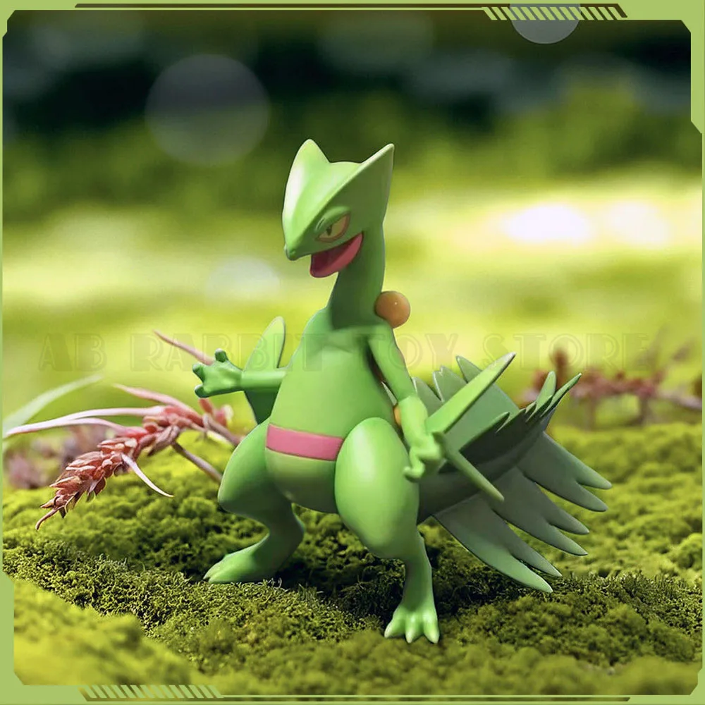 

Новый 9 см ACE Sceptile аниме фигурка Evolution Sceptile фигурки ПВХ Gk статуя фигурка модель коллекция кукол орнамент настольная игрушка в подарок