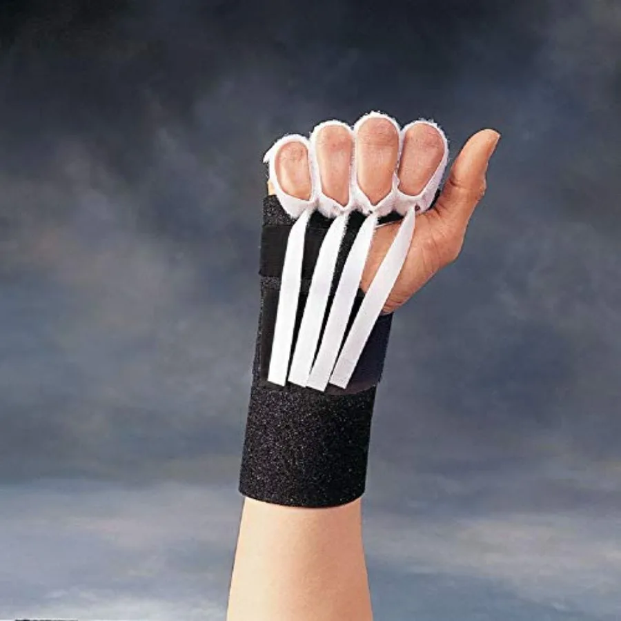 

Rolyan Composite Finger Flexion Loop Attachments 4 PK Hook and Loop Straps Upper Extremity Rehab Improves ROM and Finger Streng