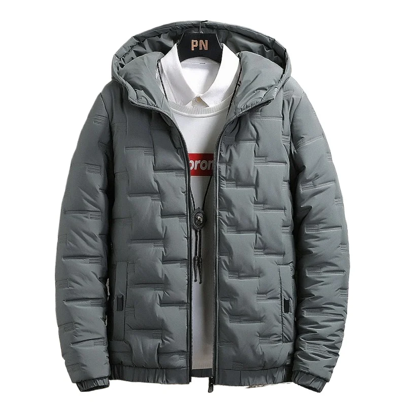 

2024 Casual Autumn Winter Jacket Men Bomber Jacket Thicken Men Fashion Clothing Streetwear Cotton Padded Jacket Slim Fit Coat