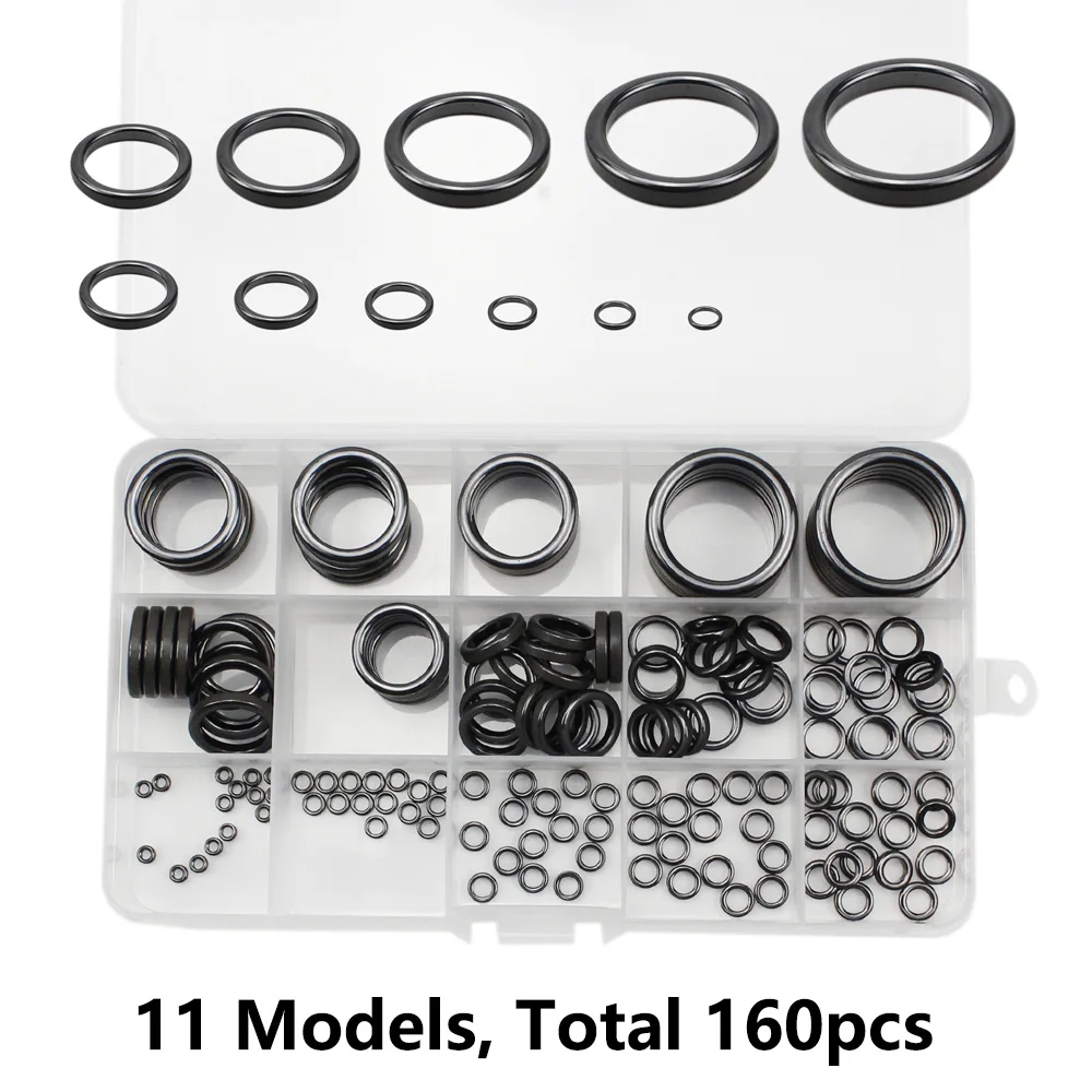 Fishing Rod Guide Rings Replacement Kit Alconite Ceramic Ring Fishing Rod Repair Kit Wear Resistant Rod Eye Guides