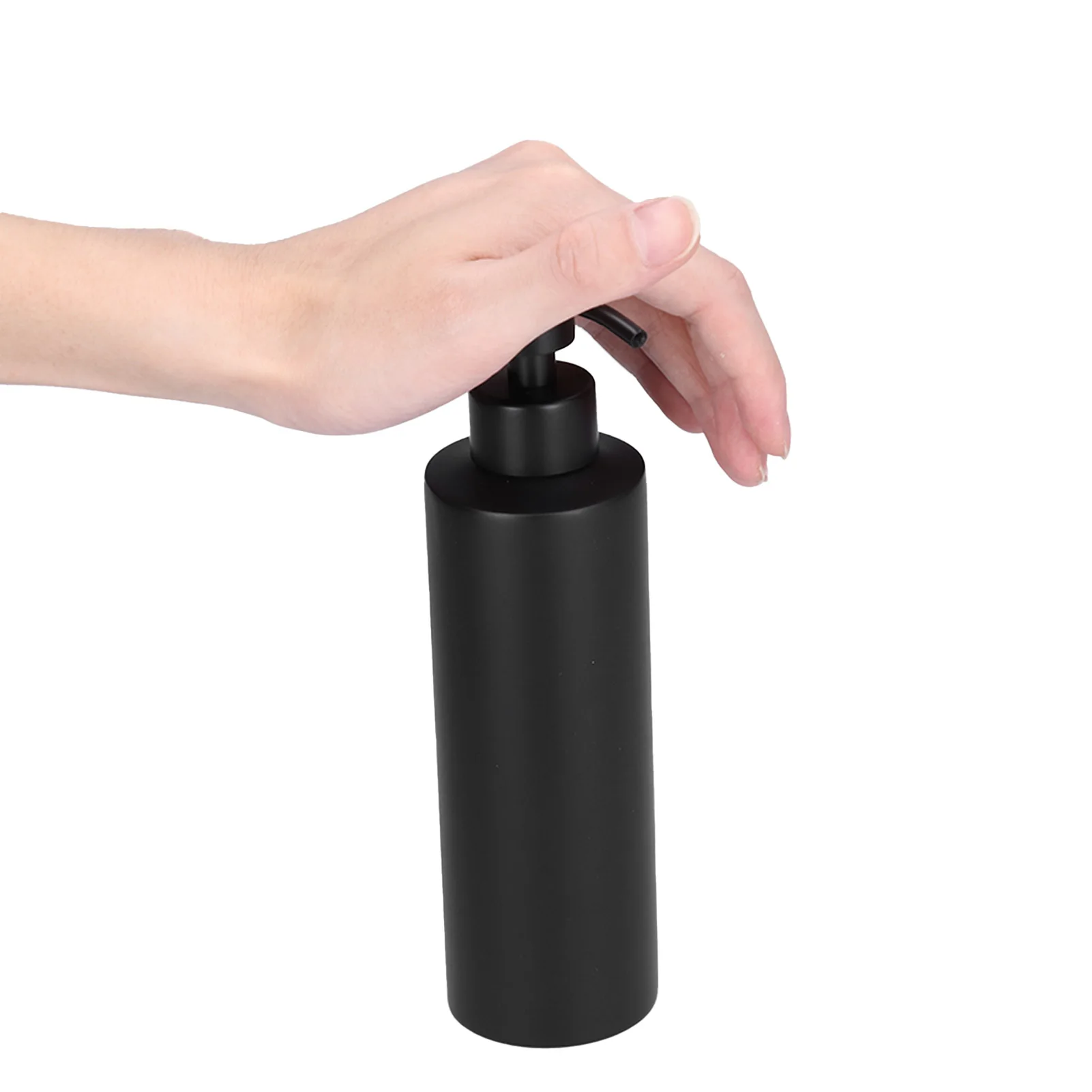 304 roestvrij staal zwarte lotionfles slanke zeepdispenser voor badkamer thuis hotel slanke zeepdispenser zeepdispenser voor hotel