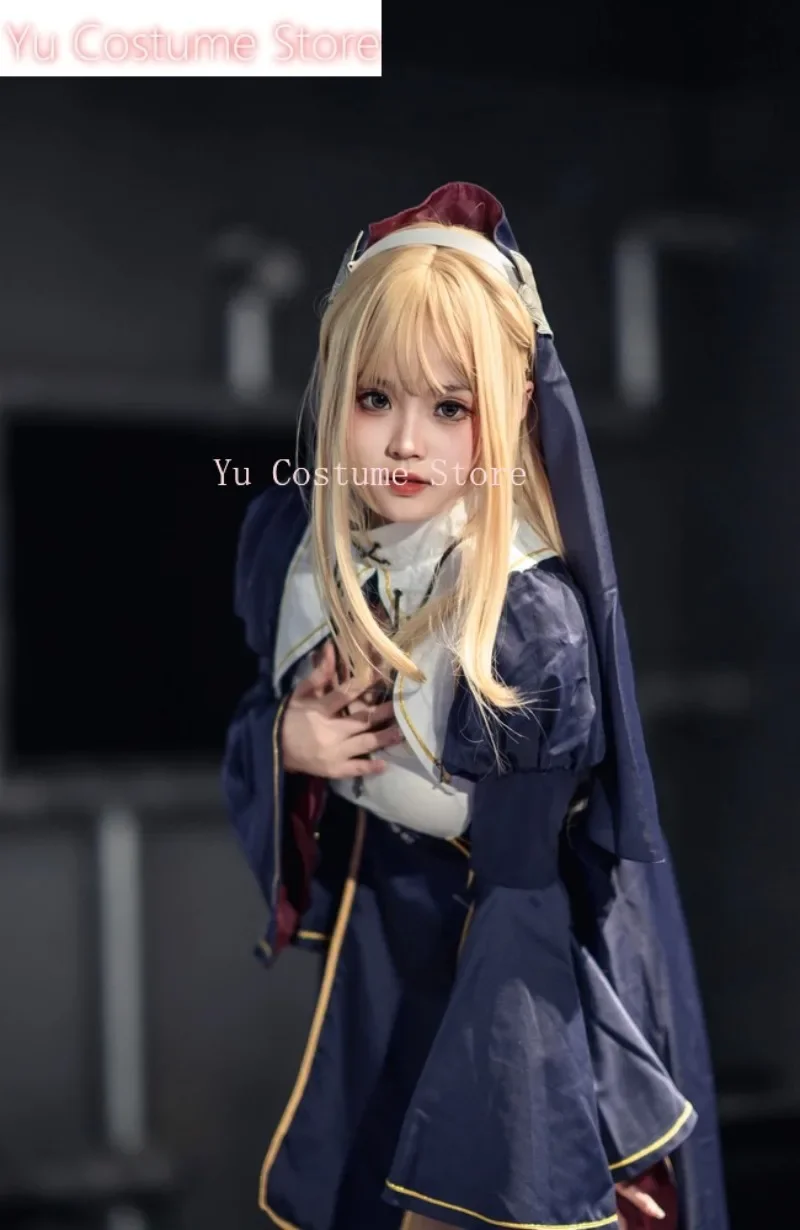 

Yu Nun Dress Charlotte Woman Jumpsuits Maid Cosplay Costume Cos Game Anime Party Uniform Hallowen Play Role Clothes Clothing