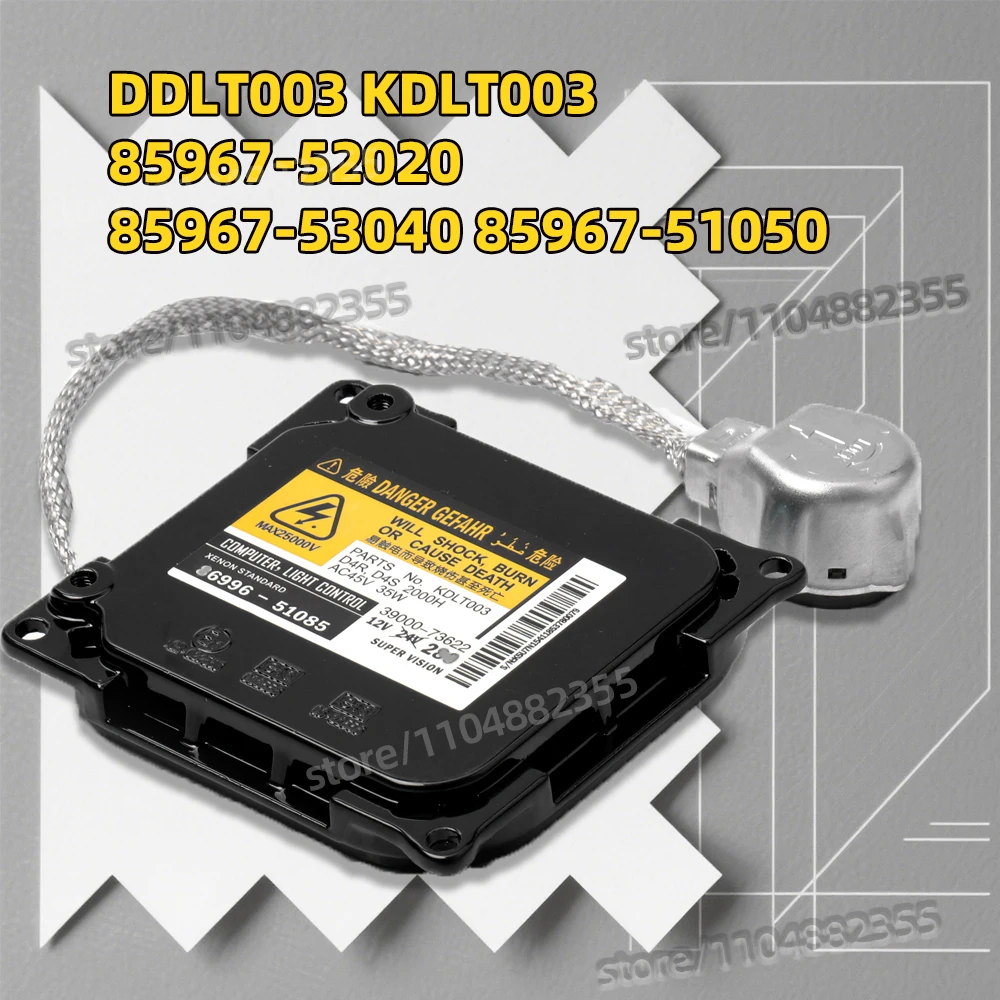 

Ксеноновая фара BALLAST DDLT003 KDLT003 85967-52020 85967-53040 Компьютерный модуль драйвера для Toyota Prius Venza Lexus ES IS RX LS