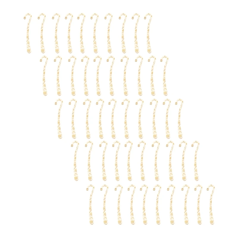 علامات مرجعية بخطاف معدني لإشارات دبوس الشعر للمدرسين عاشق الكتب