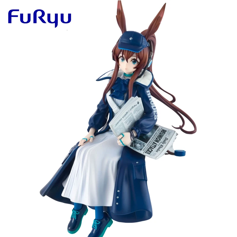 

Arknights оригинальный FuRyu стопор для лапши Amiya, натуральная аниме-фигурка, ПВХ ATBC-PVC, Коллекционная модель, кукла, статуэтка, орнамент, подарок