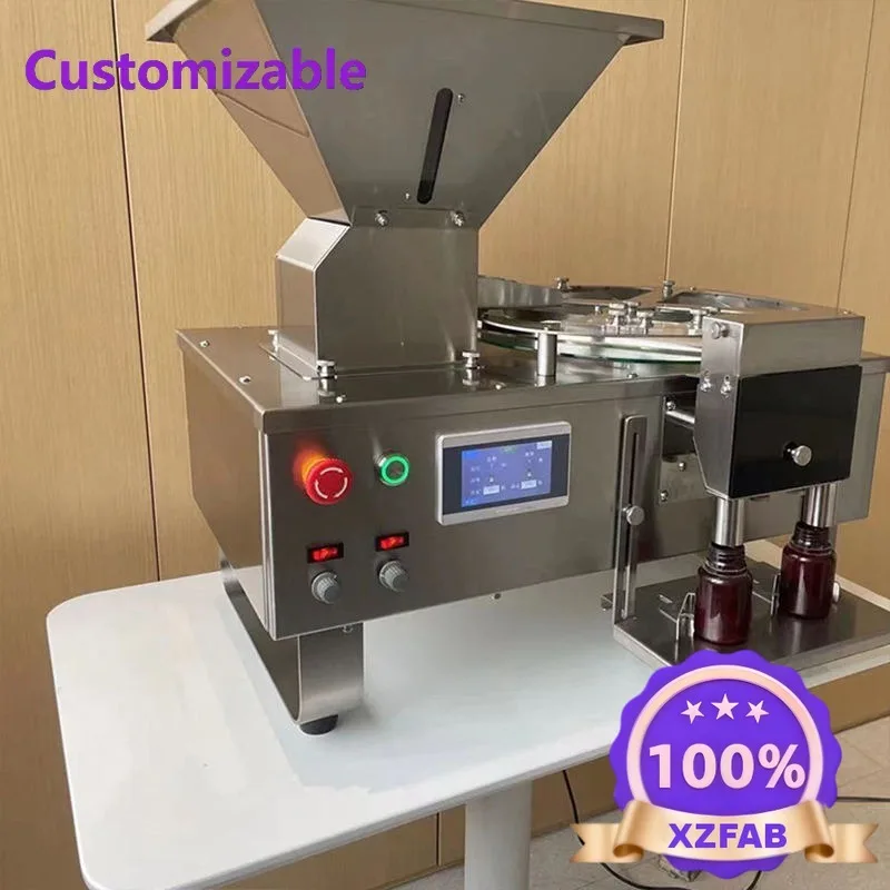 Factory Direct 2026 High Precision Semi Automatic Gummy Candy Counting Filling Machine For Bottle Packaging With Vibrating Bowl