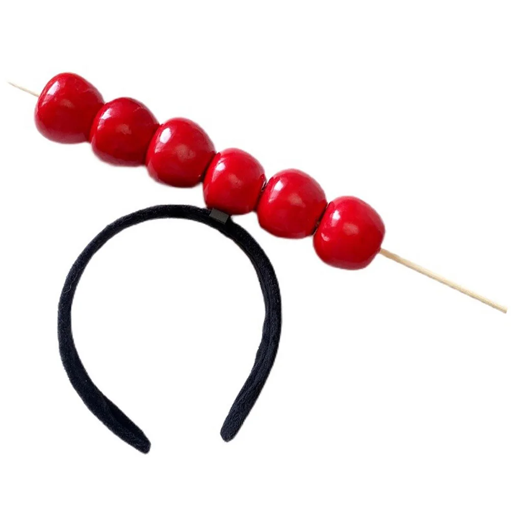 

Candied Hawthorn Headbands Girls Hair Accessories Unique Design Comfortable Material Halloween Festival Birthday Party