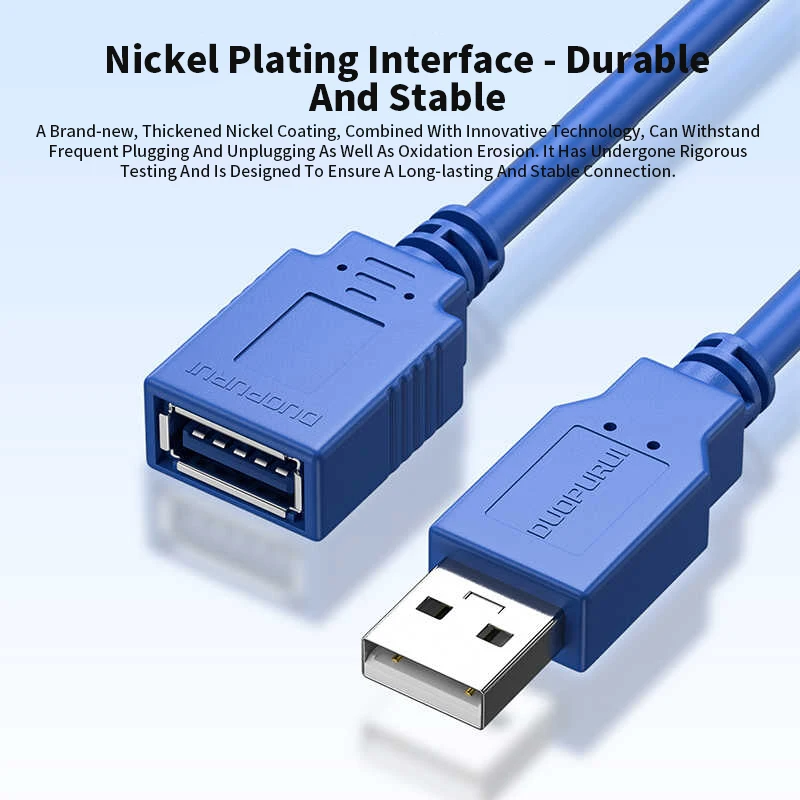 USB Power Cable with Terminal 4Pin 9Pin USB2.0 Male Female Power Connection Line USB3.0 Single Head Dual Shielded Data Cord