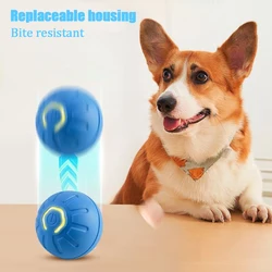 Smart Dog Toy Ball Electronic Interactive Pet Toy Moving Ball USB Automatic Moving Bouncing for Puppy Birthday Gift Cat Product
