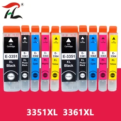 Cartucho de tinta para impresora Epson, recambio de tinta Compatible con XP530, XP630, XP830, XP635, XP540, XP640, XP645, xp900, T3351, T3361, T3364, Europa