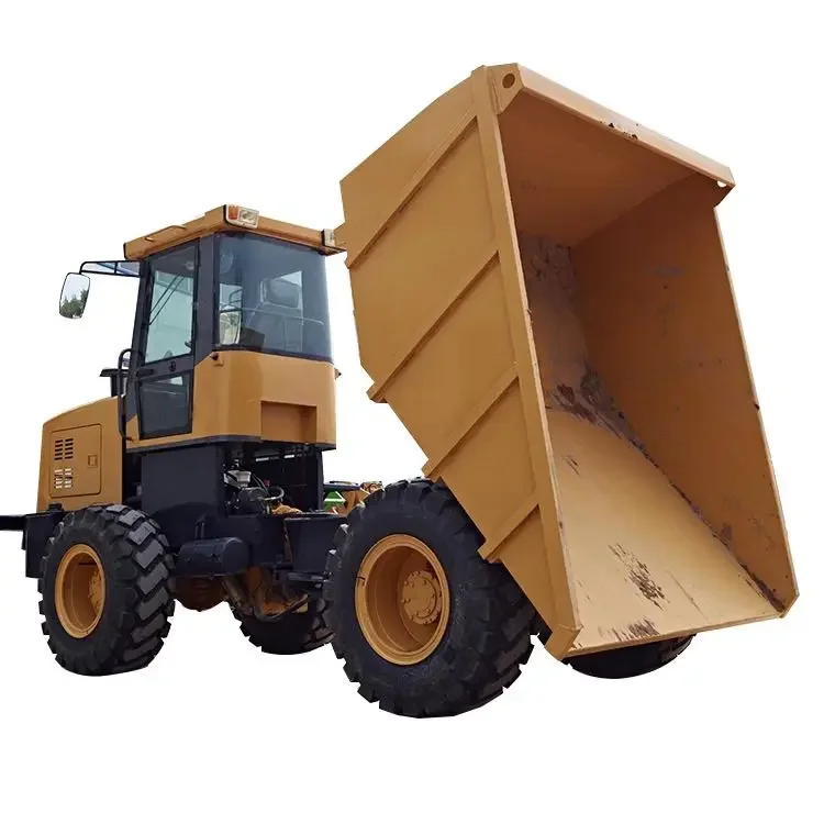 Professional scissor lift oil palm tipper electric tip lorry mini garden dumper back loading hot sale