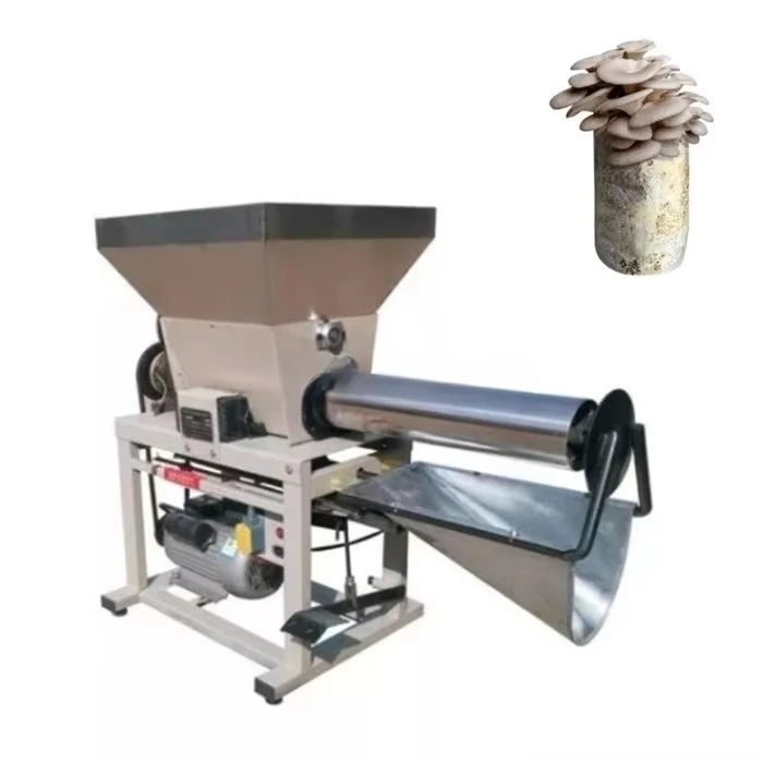 Factory Mushroom Compost Bag Filler oyster Mushroom Mycelium Bagging Machine Substrates Shiitake Fungus Filling Machine