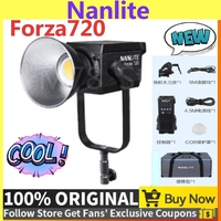 Nanlite 720 720B 800W LED Spot Light Photography Bi-Color lights Lamp COB 2700-6500K led bright high-power movie light