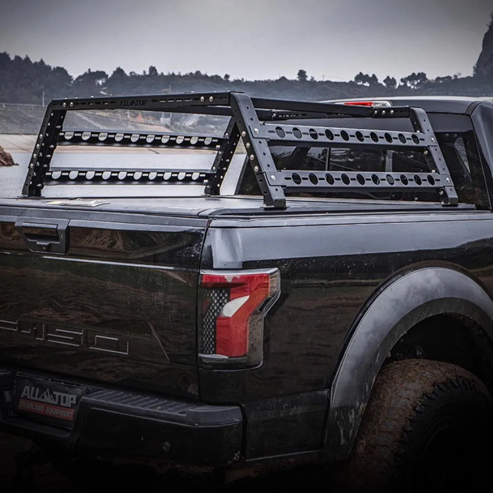 

Heavy Duty 300KG Universal 4x4 Overlanding & Off-Road Adjustable UTE Roof Rack Cage Pickup Truck Tub Rack