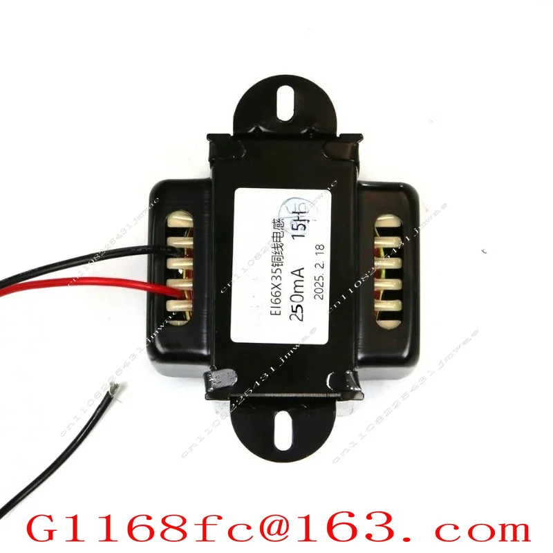 250mA 5-6-7-8-10H H50 Piece Choke Inductor EI6635 Core, Choke Black for Bile Machine