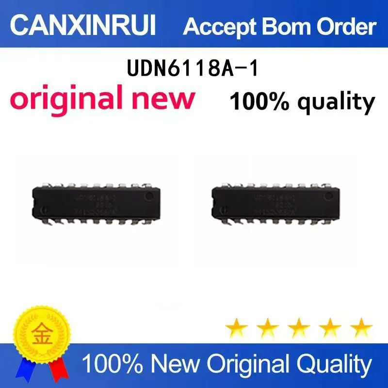 

(5-100 Pieces) The new UDN6118A-1 UDN6118A driver chip is directly inserted into DIP18 spot chip