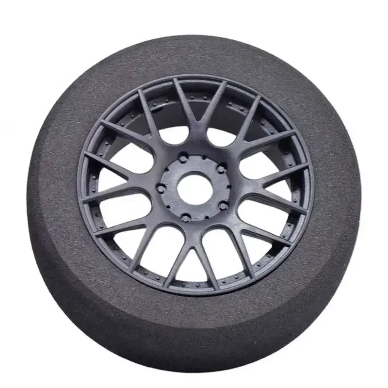 17mm Hex 1/8 RC Foam Tires Wheel Rims 118mm Set for HSP HPI Racing Car