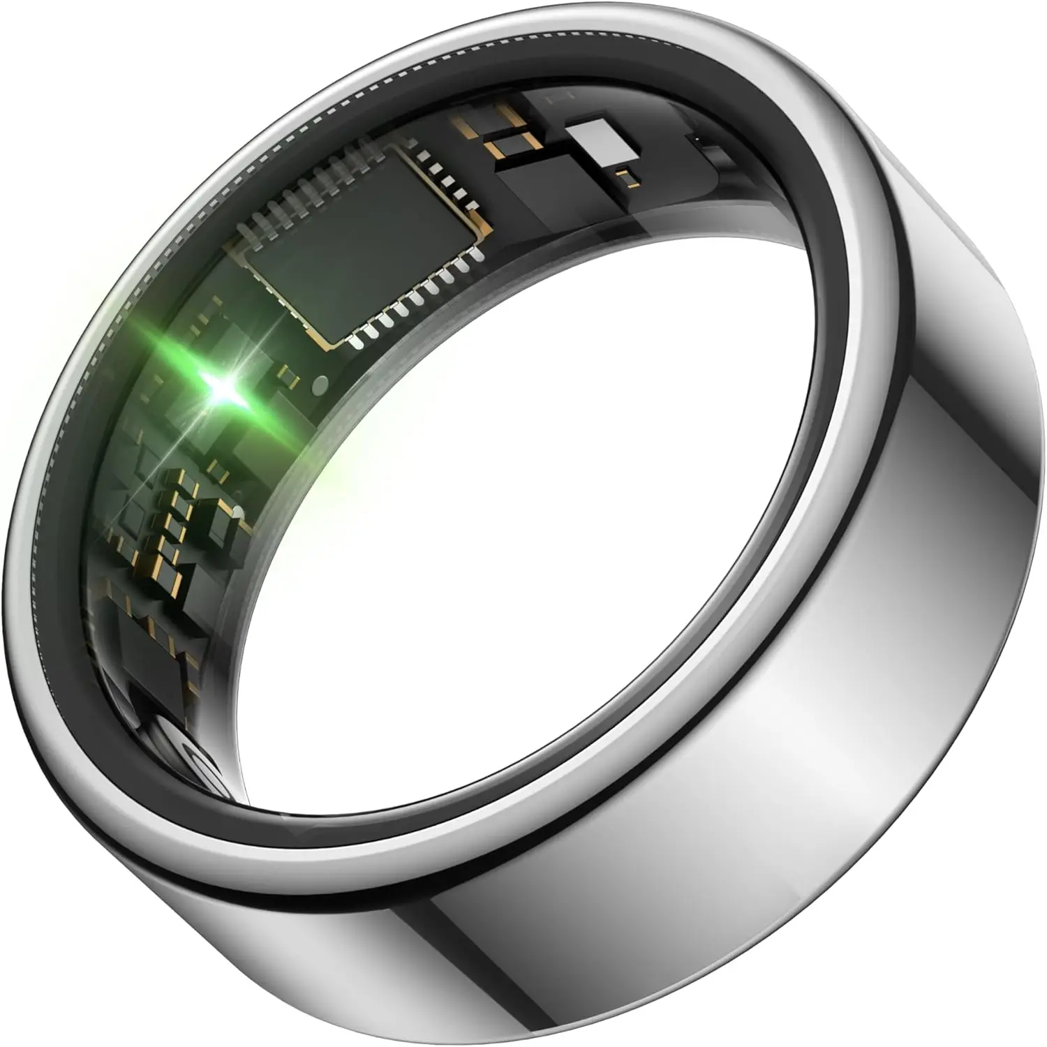 Smart Health Ring for Women Men, Fitness Tracker with Heart Rate, Sleep Monitoring, IP68 Waterproof for iOS Android