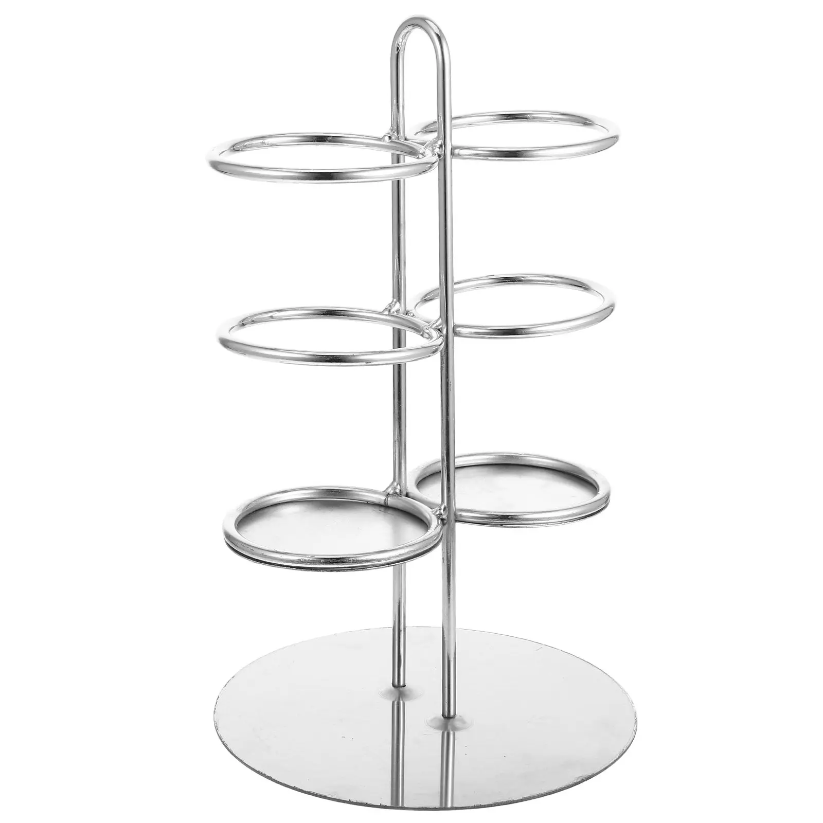 Heavy Duty Countertop Clip Storage Tower for Kitchen Food Prep Meat Clips Tongs Spatulas Organizer Compact Space-Saving Utensil