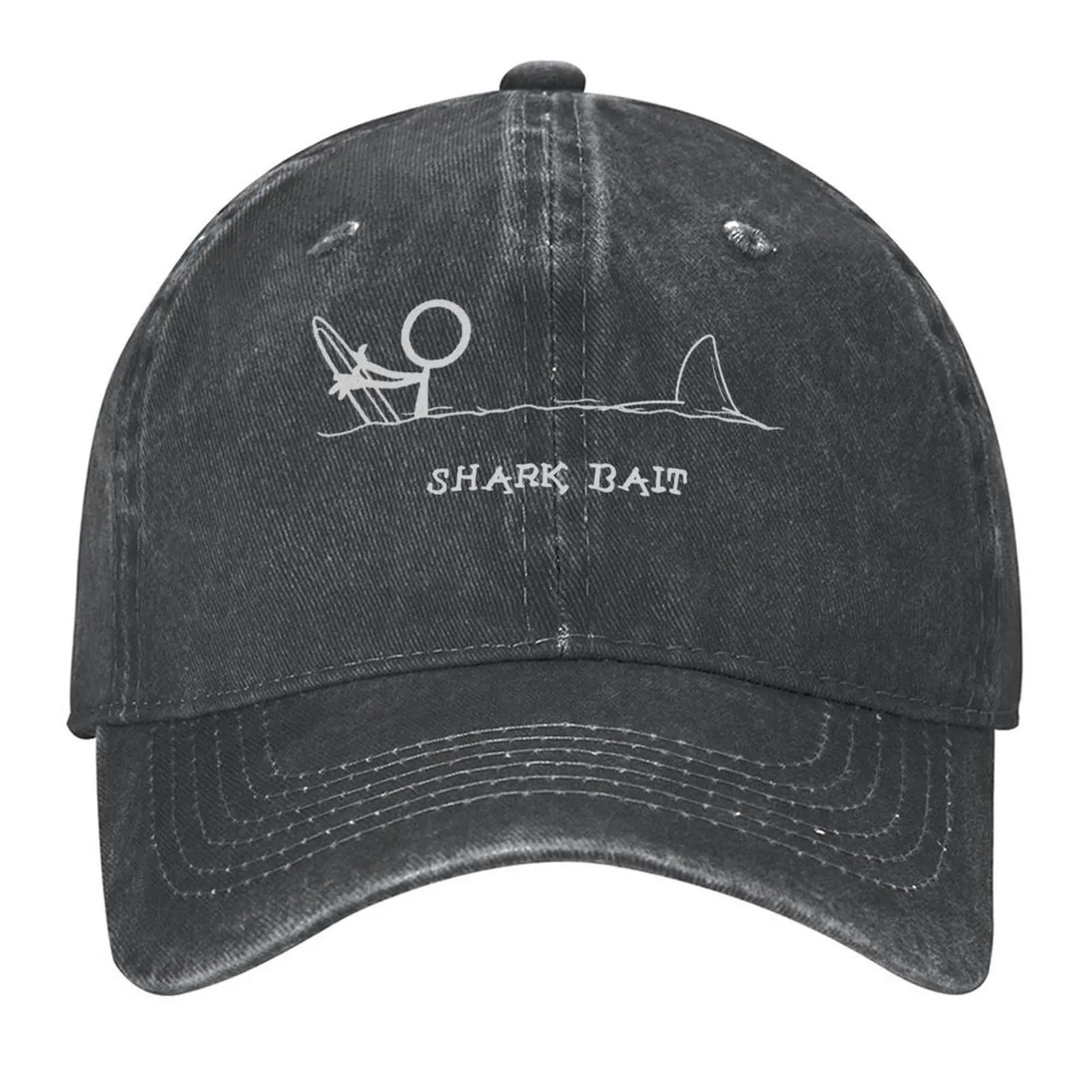 

Shark Bait Baseball Cap golf hat genuine Hat Beach Bobble Hat dad Hats For Women Men's