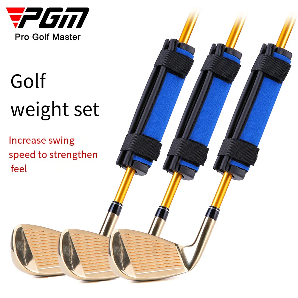 PGM Golf Swing Trainer Counterweight Set Assists In Improving Speed Club Exercise Weighter Golf Increase weight Clamp JZQ030