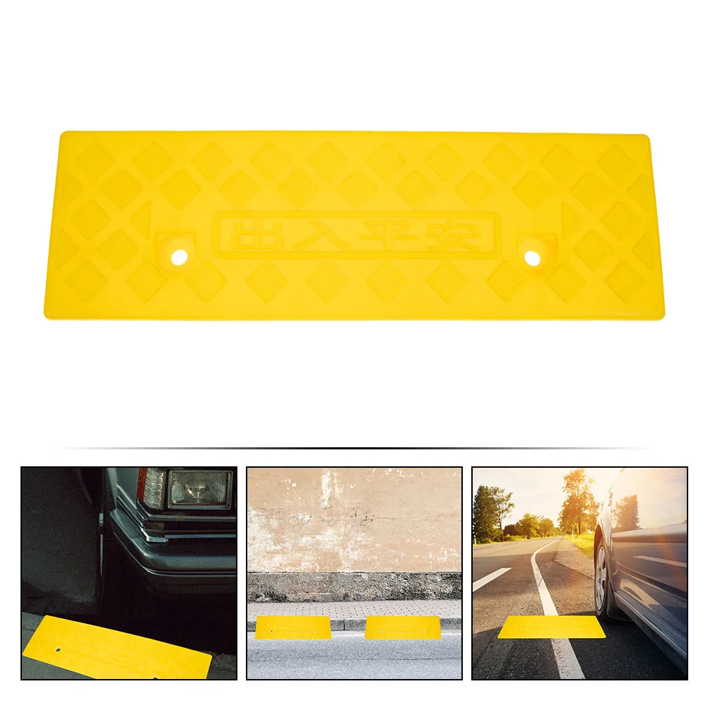 2 Pcs Step Mat Threshold Ramps for Wheelchairs Vehicle Driveway Curb Truck Loading Car Automotive