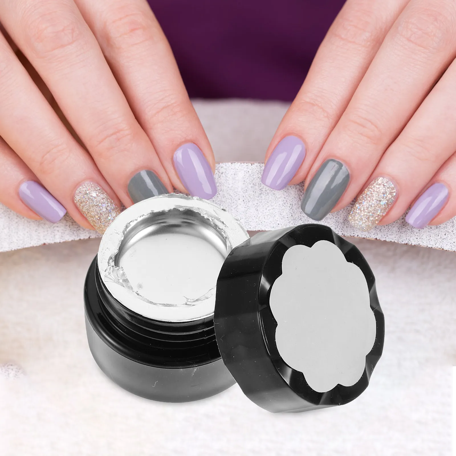 

1Pcs Gel Nail Polish Scented Transparent Shine Soak Off Nail Art Set Travel Friendly Manicure