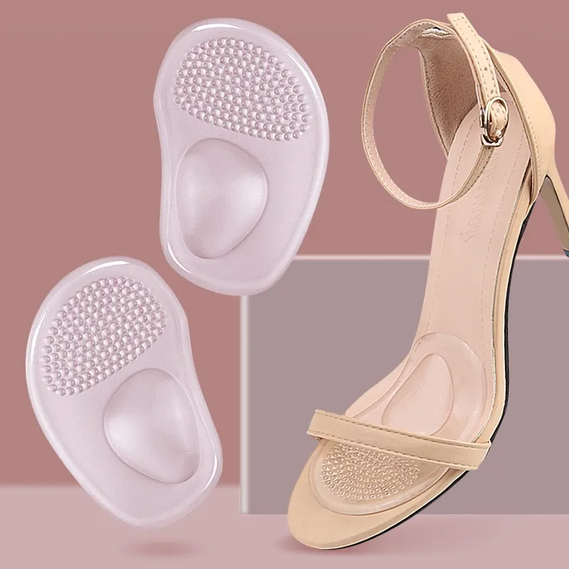 Forefoot Pad Arch And Massage Self-adhesive High Heels Anti-slip And Anti-abrasion Pads Insoles