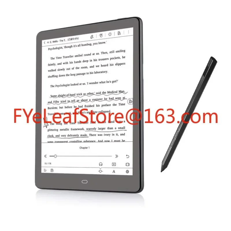 paper tablet 10 inch ebook reader 1600*1200 resolution eink display 3+64GB e reader